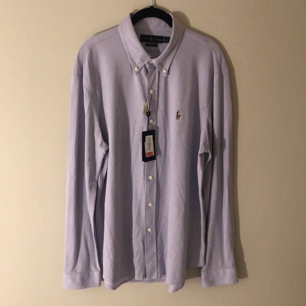 Ralph Lauren Men’s knit Oxford shirt